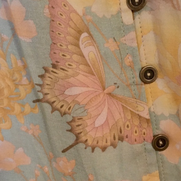 Spell and the gypsy collective butterfly gown maxi dress size medium - Picture 6 of 8